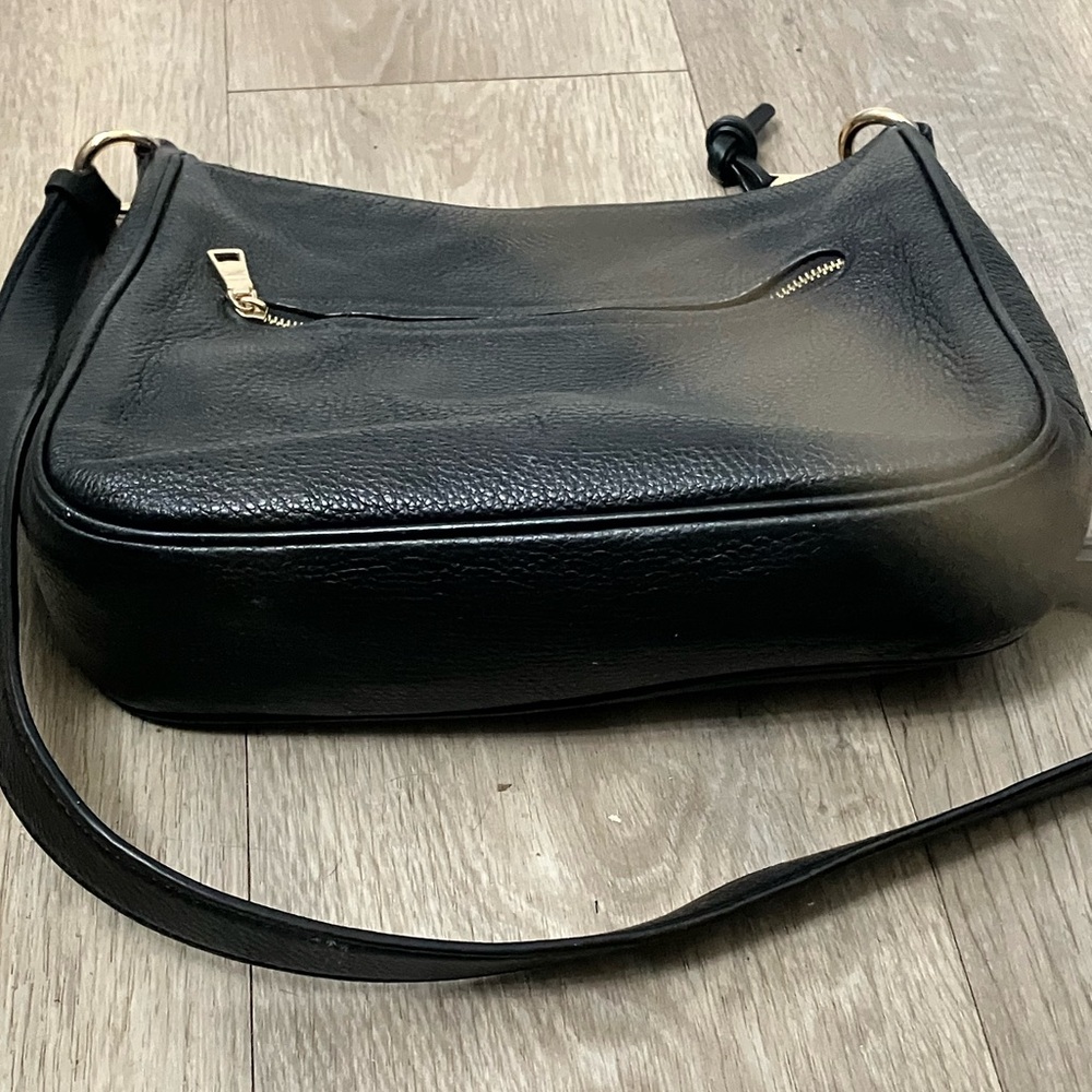 Vintage Authentic COACH Ellie File Black Leather Crossbody Bag - Picture 6 of 8